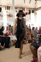 Load image into Gallery viewer, Embellished Knit Dress - Black